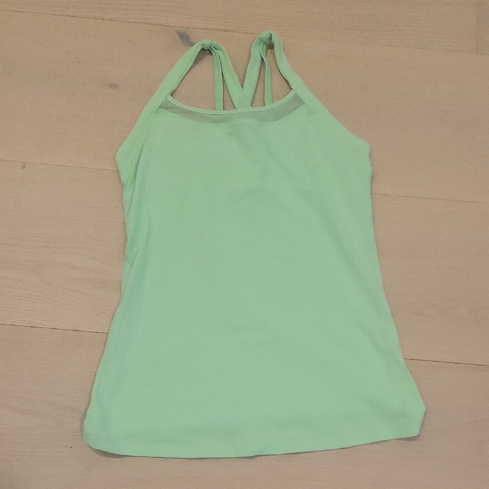 Lululemon Mint Green Align Waist length Top